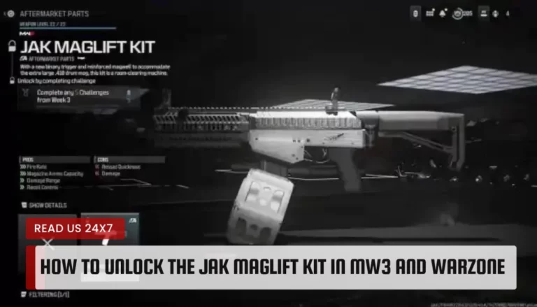 How to unlock the JAK Maglift Kit in MW3 and Warzone