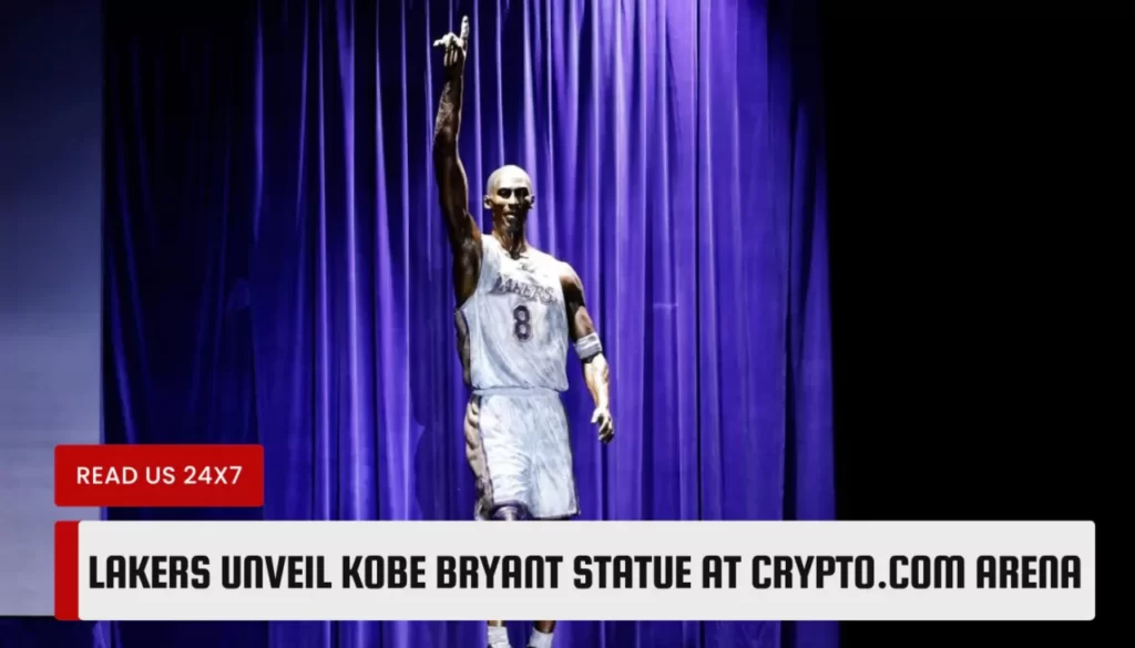Lakers Unveil Kobe Bryant Statue at Crypto.com Arena