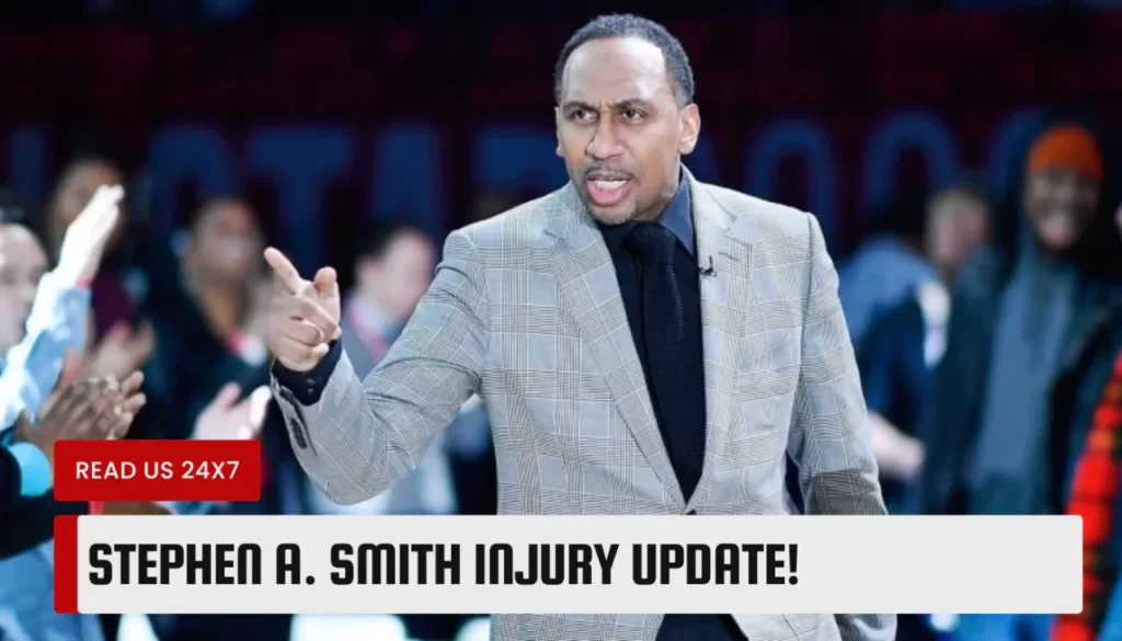 Stephen A. Smith Injury Update!