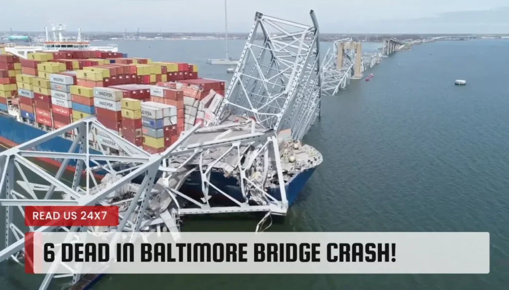 6 Dead in Baltimore Bridge Crash