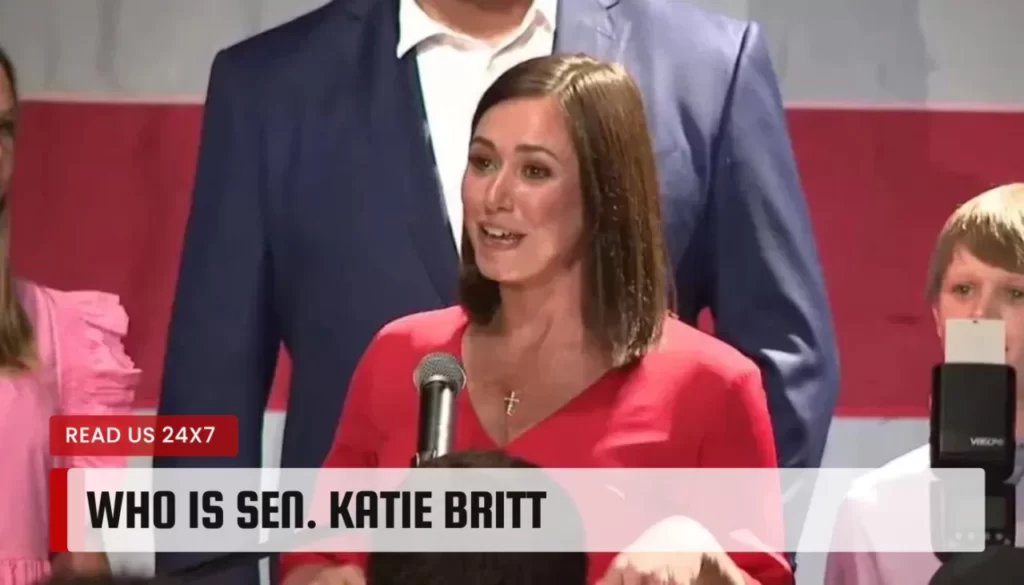 Who is Sen. Katie Britt
