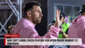 Why isn't Lionel Messi playing for Inter Miami against CF Montreal