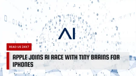 Apple Joins AI Race With Tiny Brains for iPhones