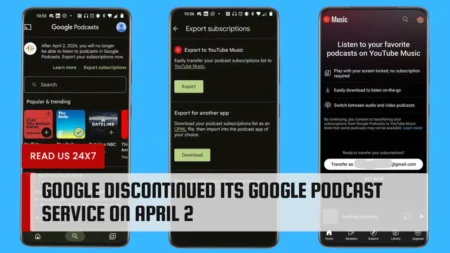 Google Discontinued Its Google Podcast Service on April 2