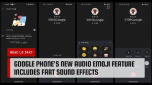 Google Phone's New Audio Emoji Feature Includes Fart Sound Effects