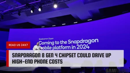 Snapdragon 8 Gen 4 Chipset Could Drive Up High-End Phone Costs