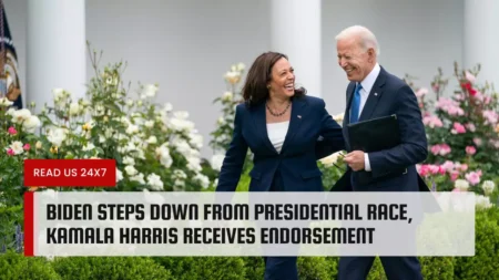 Biden Steps Down from Presidential Race, Kamala Harris Receives Endorsement
