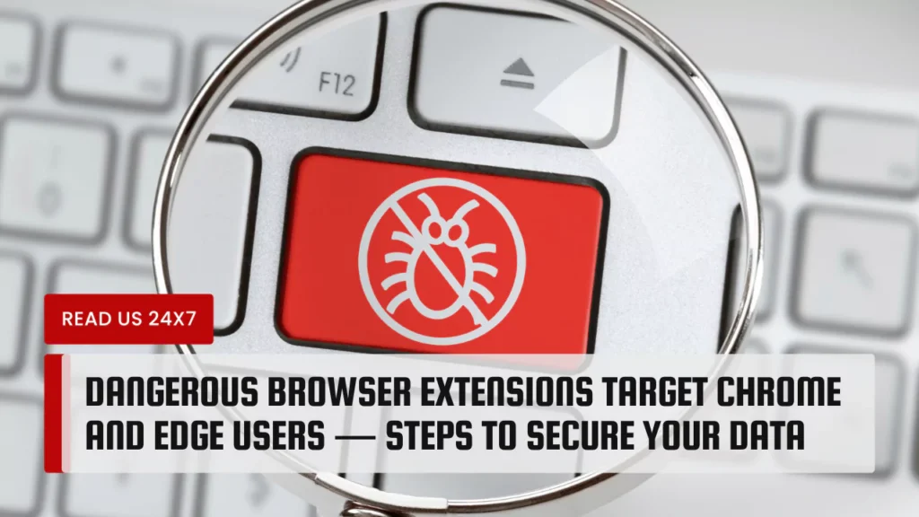 Dangerous Browser Extensions Target Chrome and Edge Users