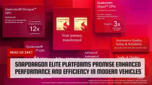 Snapdragon Elite Platforms Promise Enhanced Performance and Efficiency in Modern Vehicles