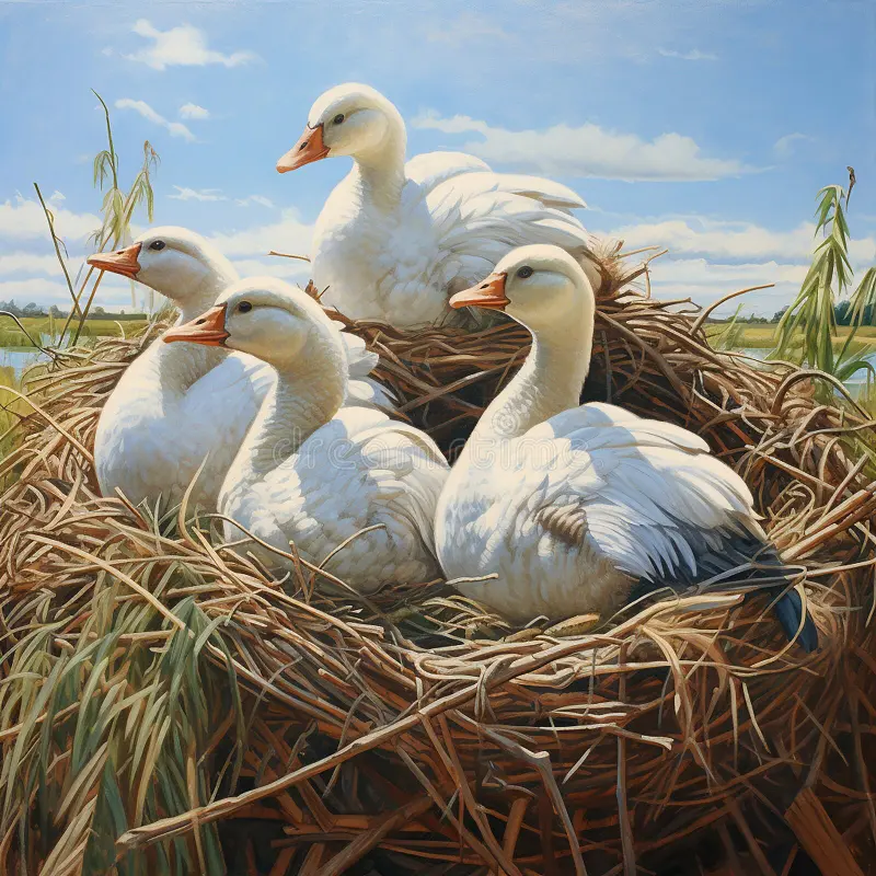 Duck - Pondside Nest