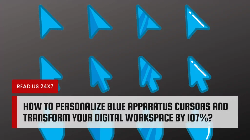 Blue Apparatus Cursors