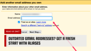 Outdated Gmail Addresses