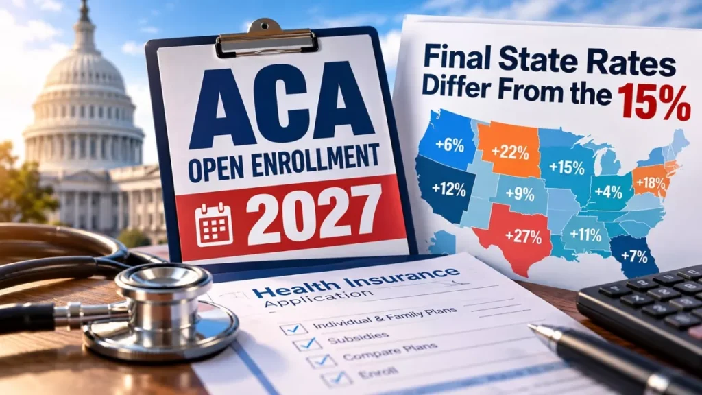 ACA Open Enrollment 2027 Final State Rates Differ From the 15%