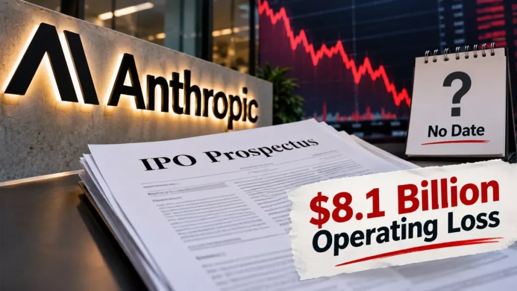 Anthropic IPO Prospectus $8.1 Billion Operating Loss, No Date