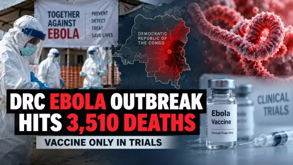 DRC Ebola Outbreak Hits 3,510 Deaths