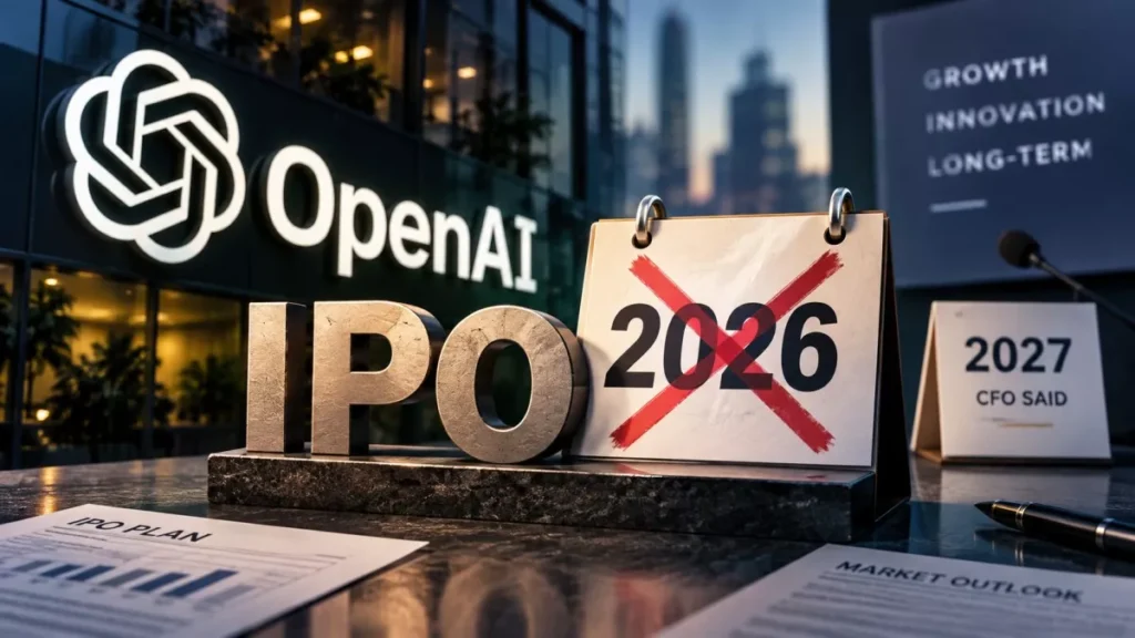 OpenAI IPO Off for 2026, Three Weeks After CFO Said 2027