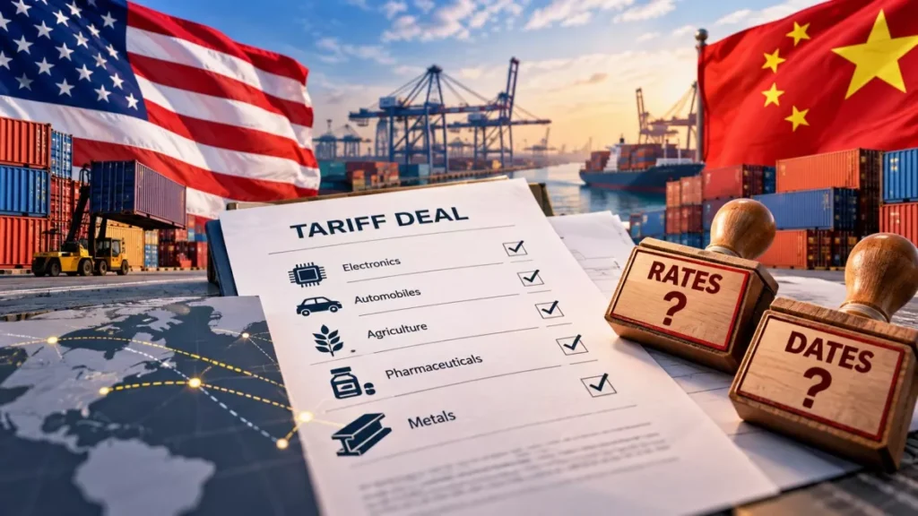 US China Tariff Deal Names the Goods