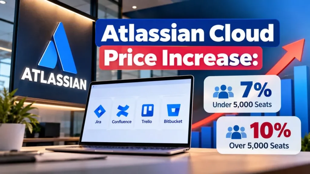 Atlassian Cloud Price Increase Graphic