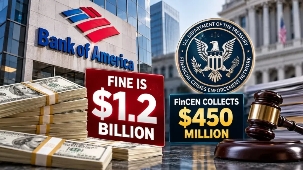 Bank of America Fine News Graphic