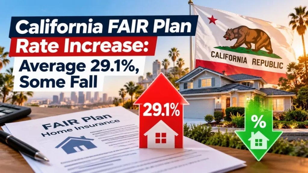 California FAIR Plan Rate Changes Explained