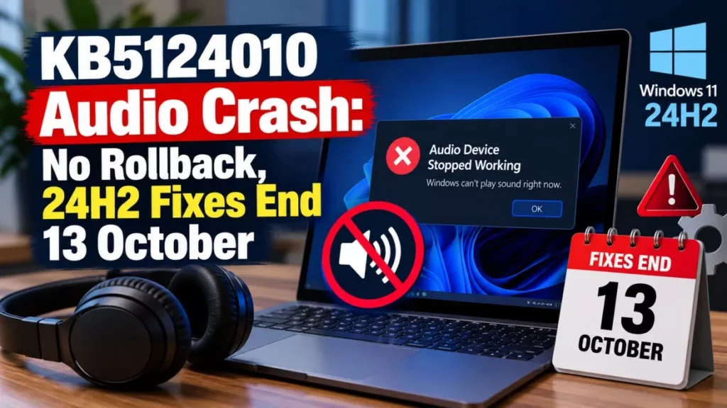 KB5124010 Audio Crash
