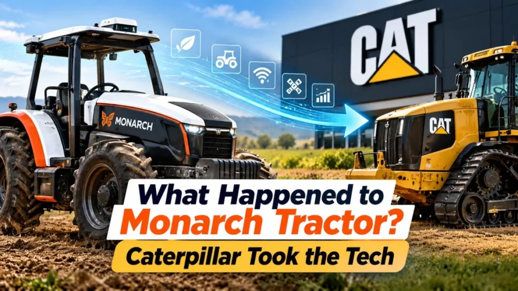 Monarch Tractor Meets Caterpillar Tech