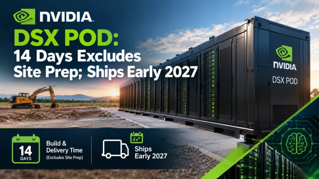 NVIDIA DSX POD_ 14-Day Deployment