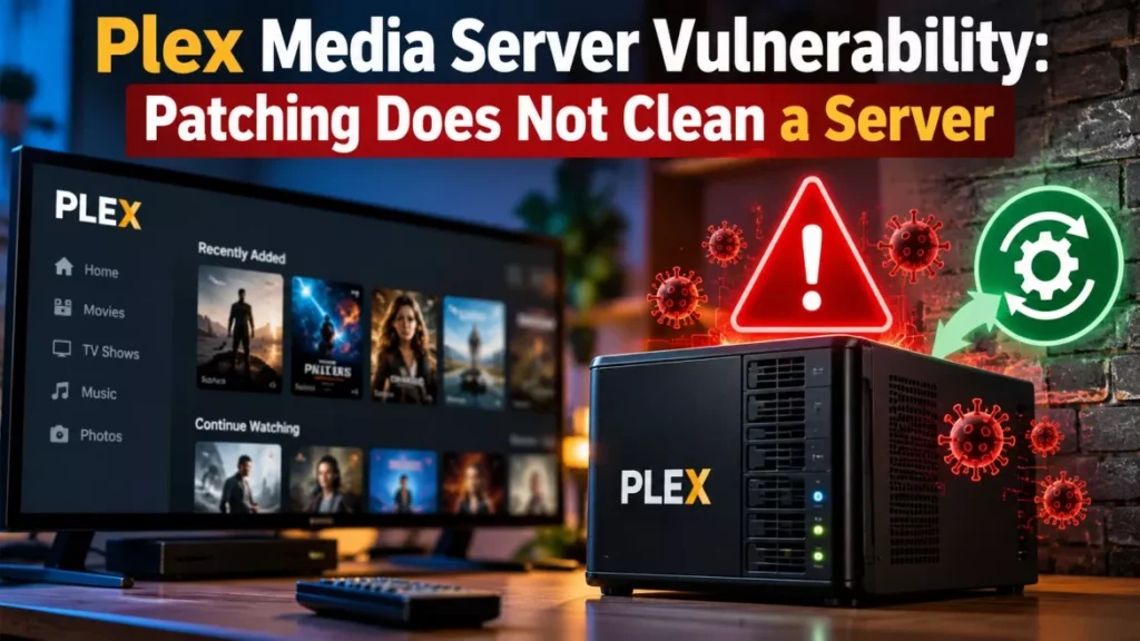 Plex Server Vulnerability Warning