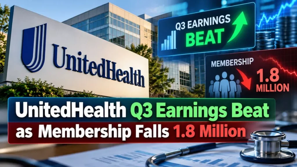 UnitedHealth Earnings Beat, Membership Falls