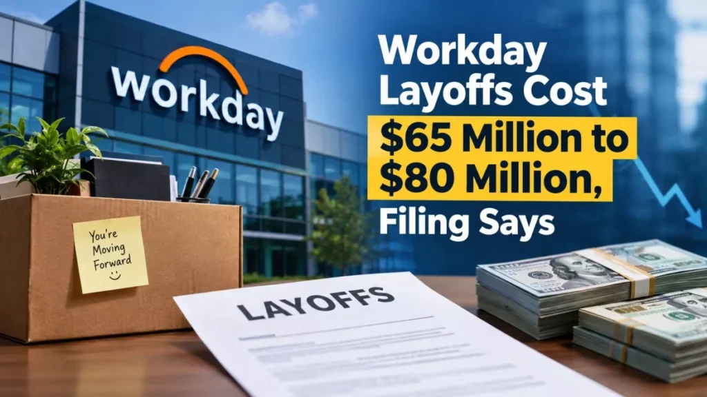 Workday Layoffs Cost $65 Million to $80 Million